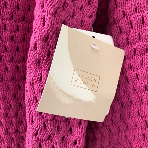 NWT 14th & Union | Popcorn Knit Sweater - Picture 4 of 5